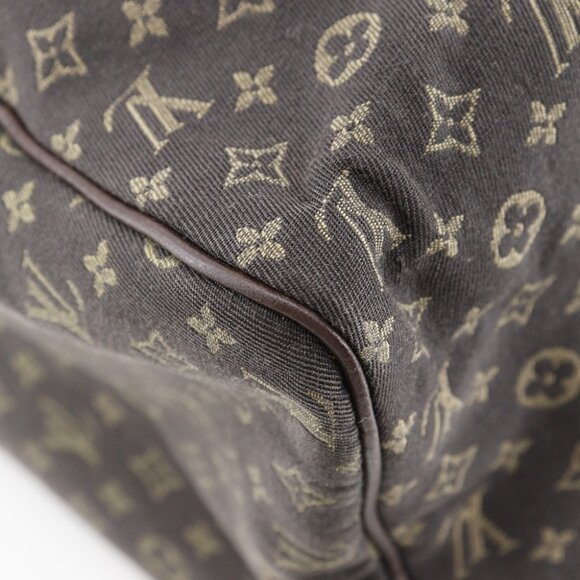 LOUIS VUITTON Speedy 30 Handbag M95224 Mini Boston Ebene Brown Monogram - Picture 10 of 13